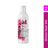 Oneway Happiness Red Onion Hair Oil with 28 Ayurvedic Herbs for Hair Growth & Hair Fall Control
