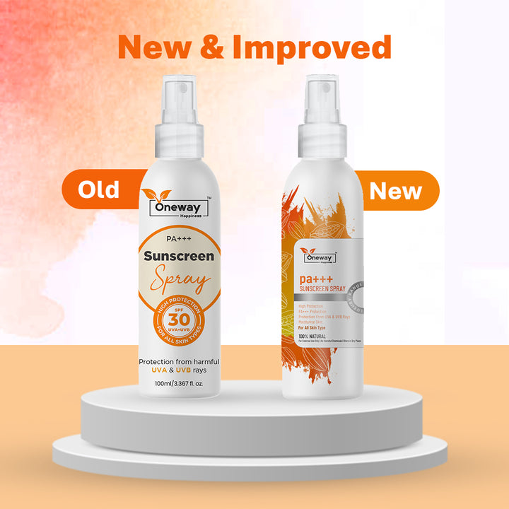 Oneway Happiness SPF 30 Sunscreen Spray with Vitamin C & E 100ML