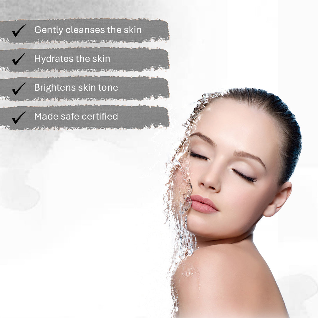 Oneway Happiness New Activated Charcoal Face wash for glowing skin 100ml