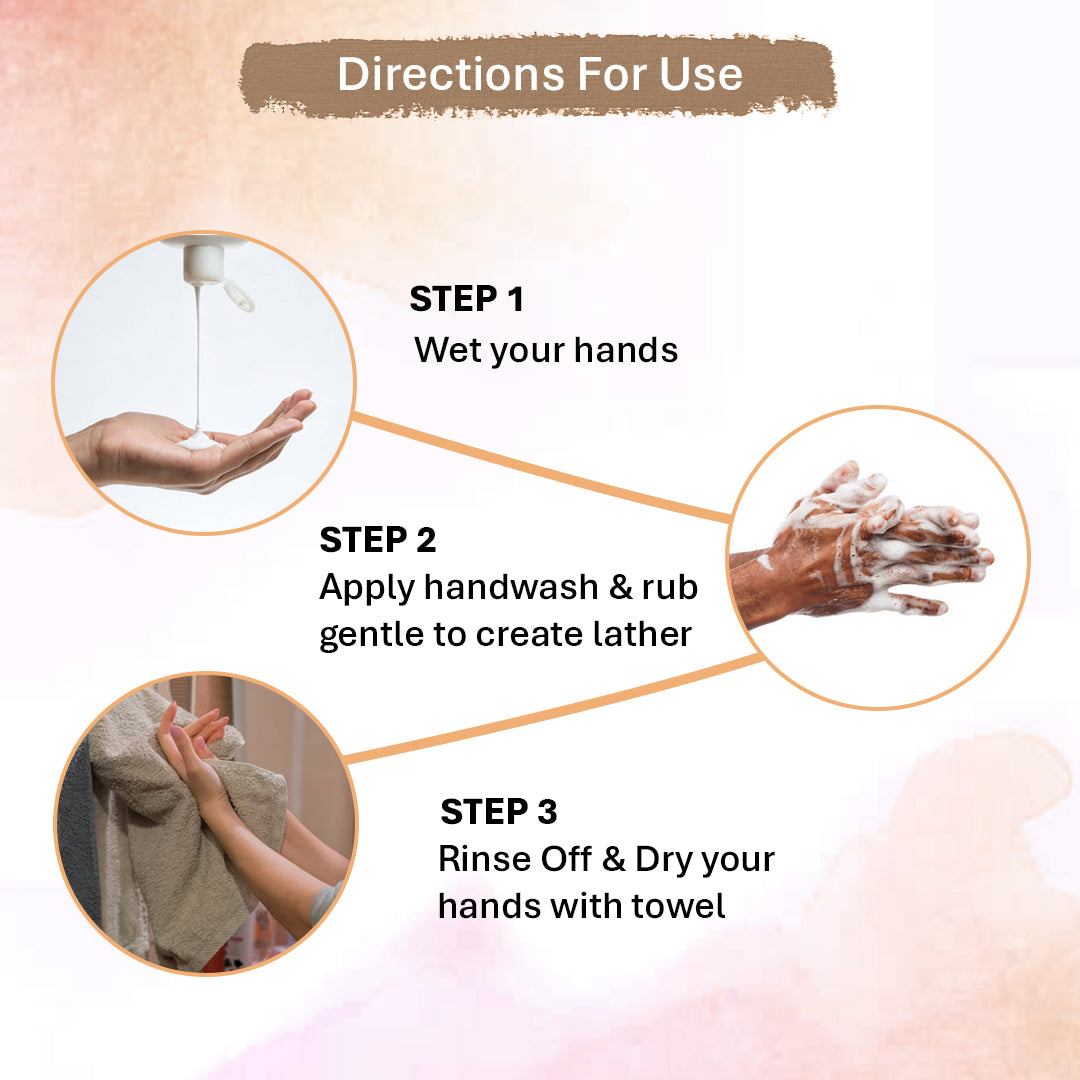 Oneway Happiness Sandal Hand Wash with Sandalwood & Aloe Vera 500ml | BUY 1 GET 1 FREE |