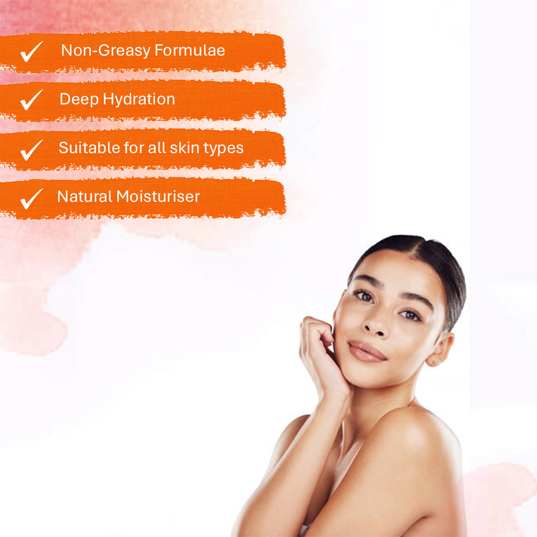 Hydrating Body Lotion with Vitamin C & Rose – 200ml Each