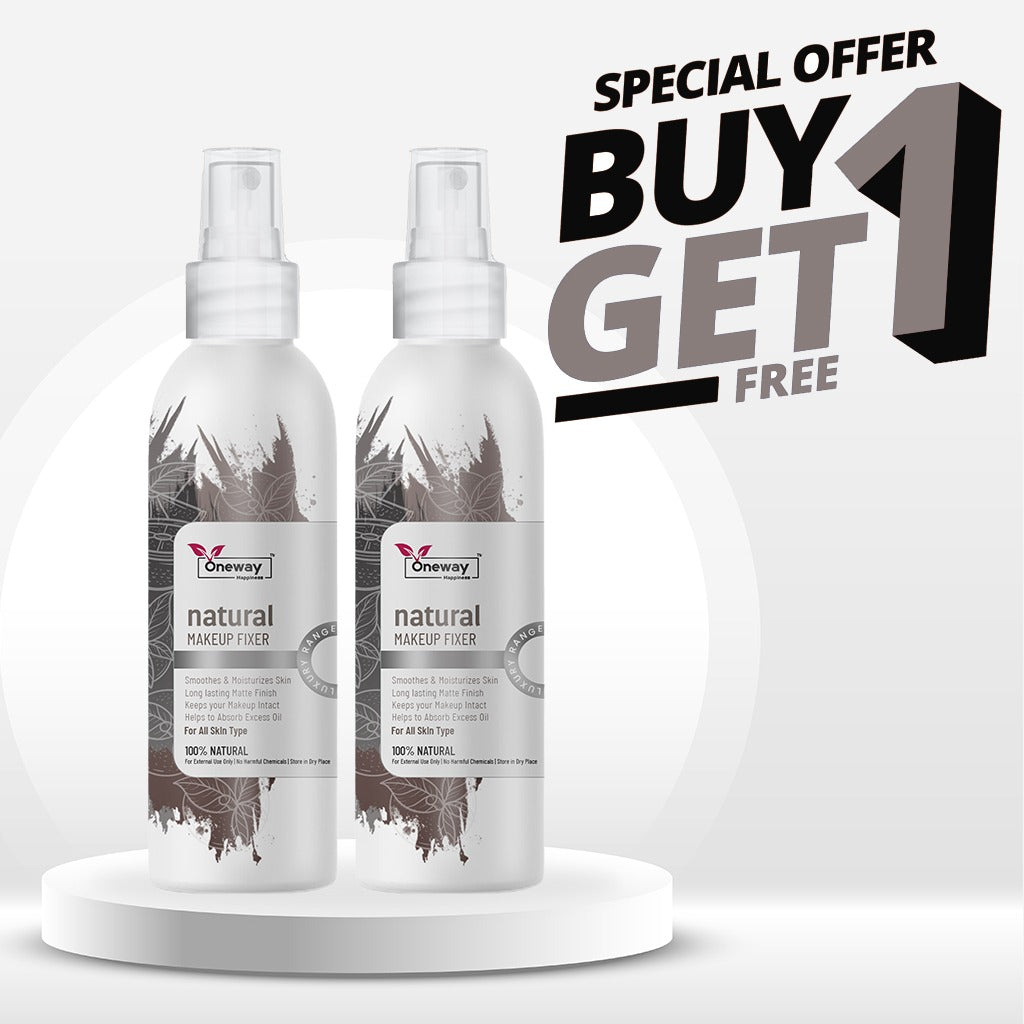 Oneway Happiness Long Lasting Matte Finish Professional Makeup Fixer Spray 100ml  | BUY 1 GET 1 FREE |