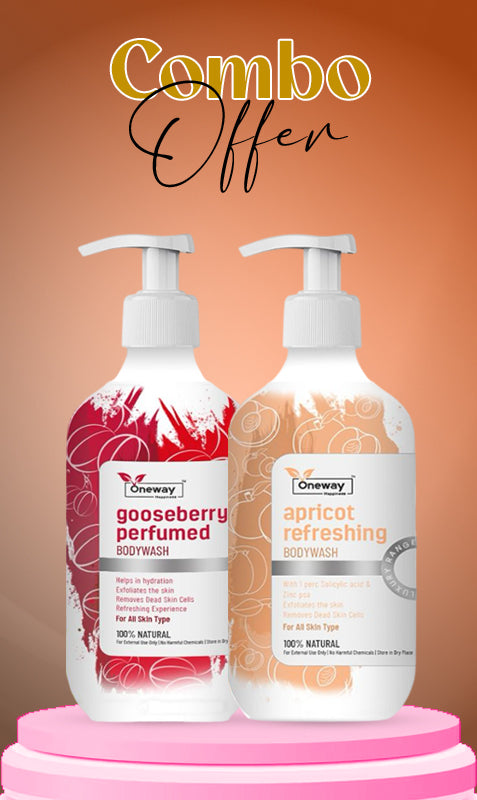 Apricot & Gooseberry Body Wash – Refresh, Nourish & Glow 300ml Each